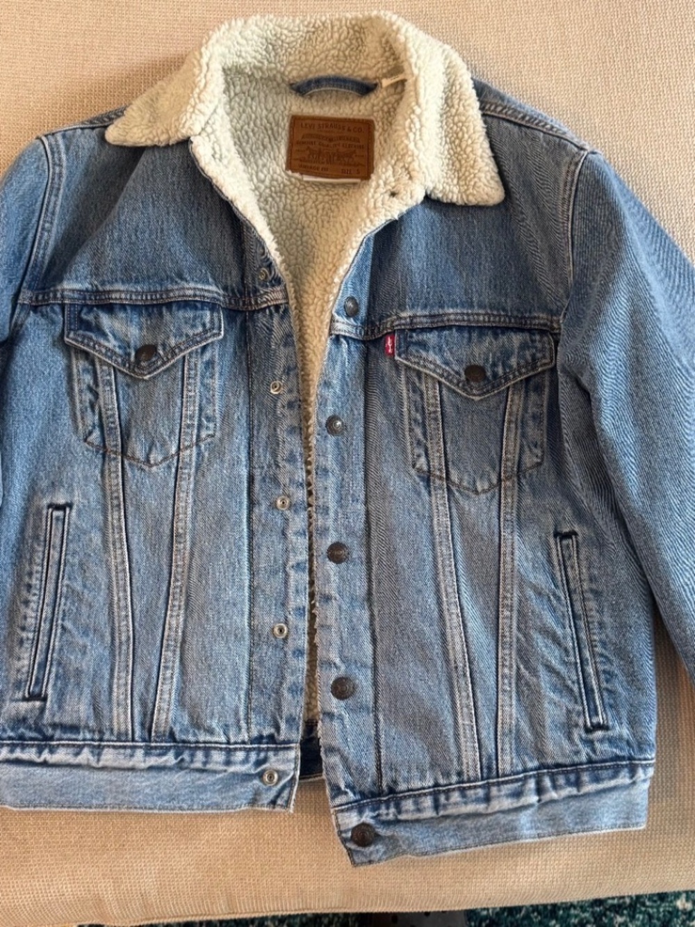 Levi’s Men’s Type III Sherpa Trucker Jacket